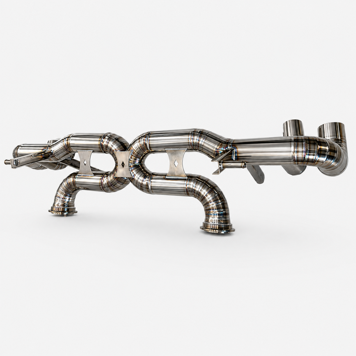F1 Titanium Exhaust System for Lamborghini Gallardo 5.2 LP550 LP560 LP570 LP610