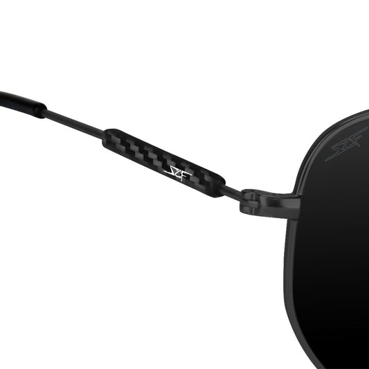 ●GEO● Carbon Fiber Sunglasses (Polarized Lens | Carbon Fiber Temples | Black)
