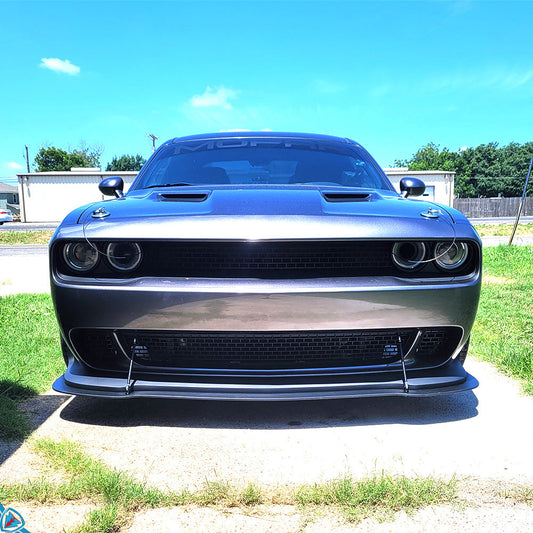 2015-2023 Dodge Challenger (MK3) SRT Hellcat Style Polypropylene Front Bumper Conversion Kit | E3Tuning