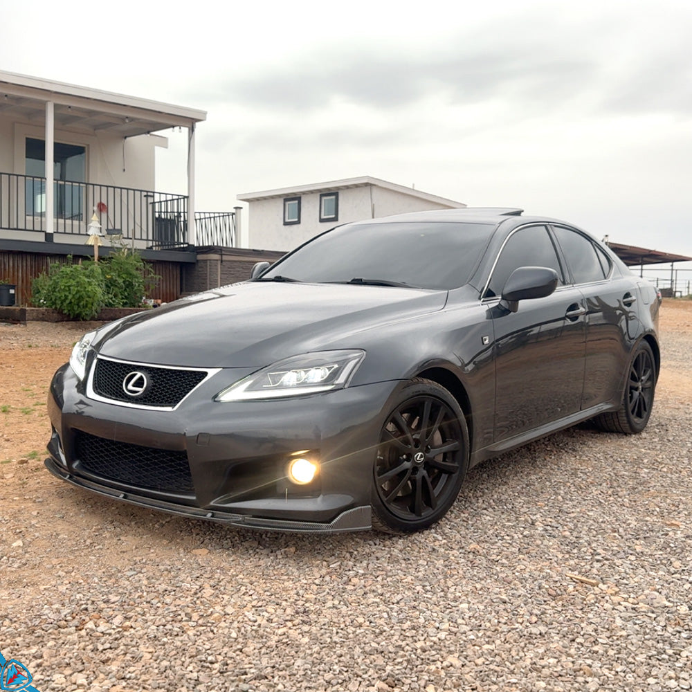 2006-2013 Lexus IS250/IS350 (XE20) ISF Style Polypropylene Front Bumper Conversion Kit | E3Tuning