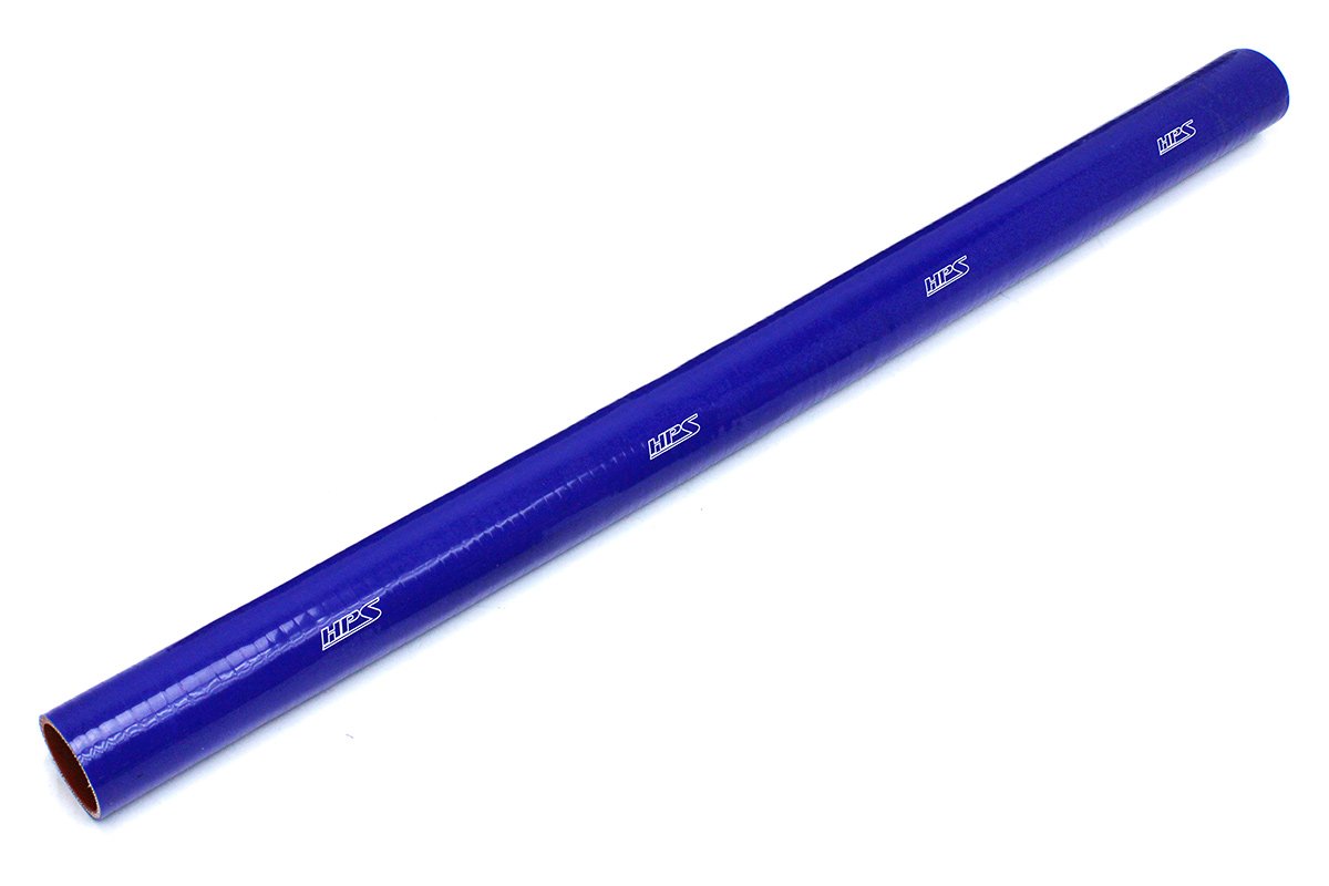HPS 6" ID, 1 Foot Length, Silicone Straight Coupler Tube Hose, High Temp 4-ply Reinforced, Blue, 152mm ID