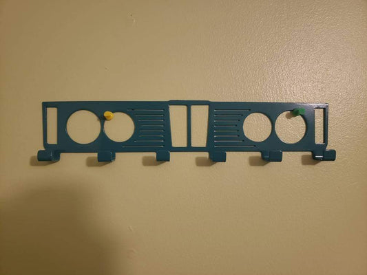 BMW E21 Grill Keychain Rack – Classic Steel Wall Mounted Organizer