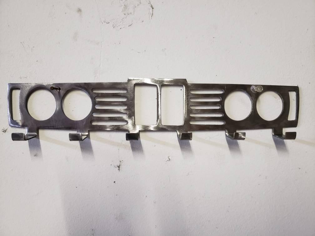 BMW E24 M6 Grill Keychain Rack – Steel Wall Mounted Euro Classic Organizer
