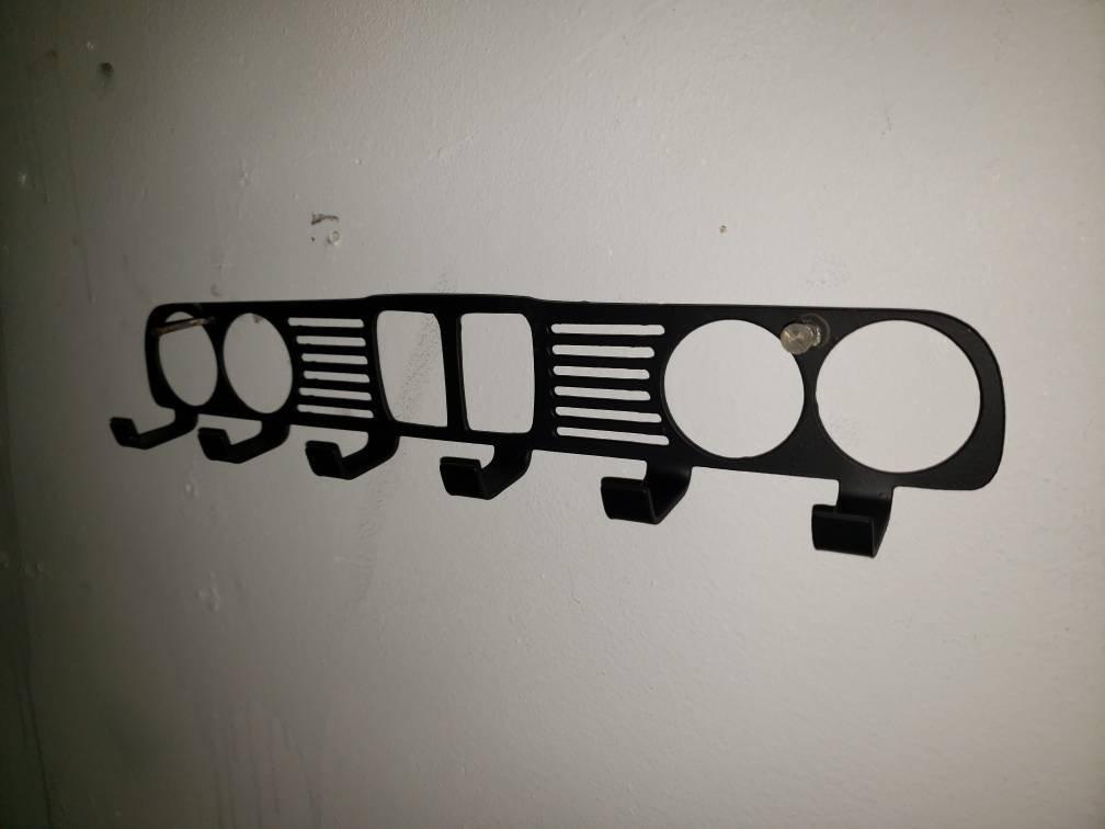 BMW E30 Grill Keychain Rack – Steel Wall Mounted Classic Euro Organizer
