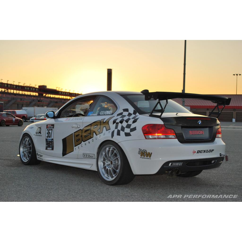 BMW E82 1 Coupe GTC200 Carbon Fiber Adjustable Wing