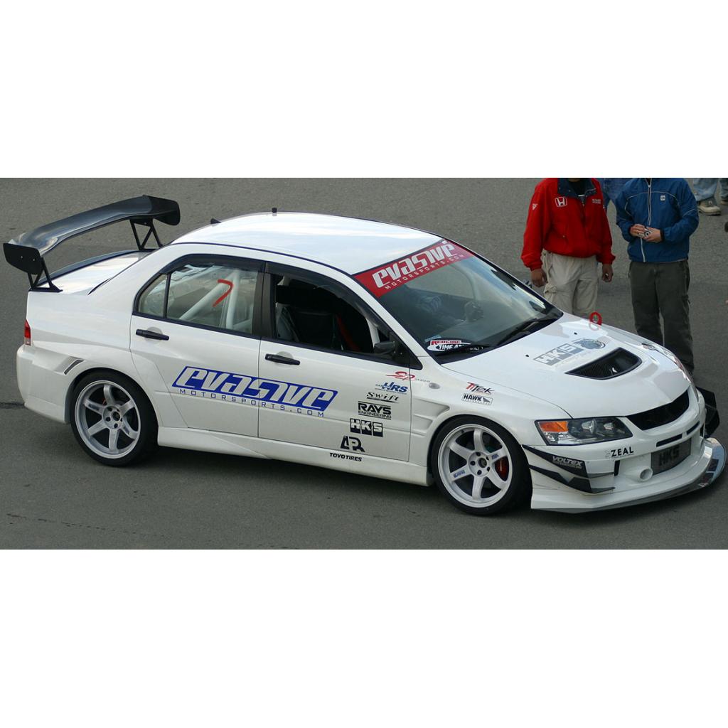 Mitsubishi Evolution 8 / 9 (Evo 8,9) 2003-2007 GTC300 Carbon Fiber Adjustable Wing