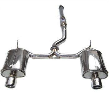 Invidia [00-09 Honda S2000] Rolled Dual Stainless Tips Q300 Cat Back Exhaust | HS00HS1GT3
