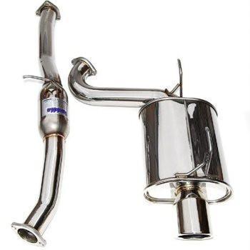 Invidia Rolled Single Stainless Tip Q300 Cat Back Exhaust Honda S2000 2000-2009 | HS00HS1GS3
