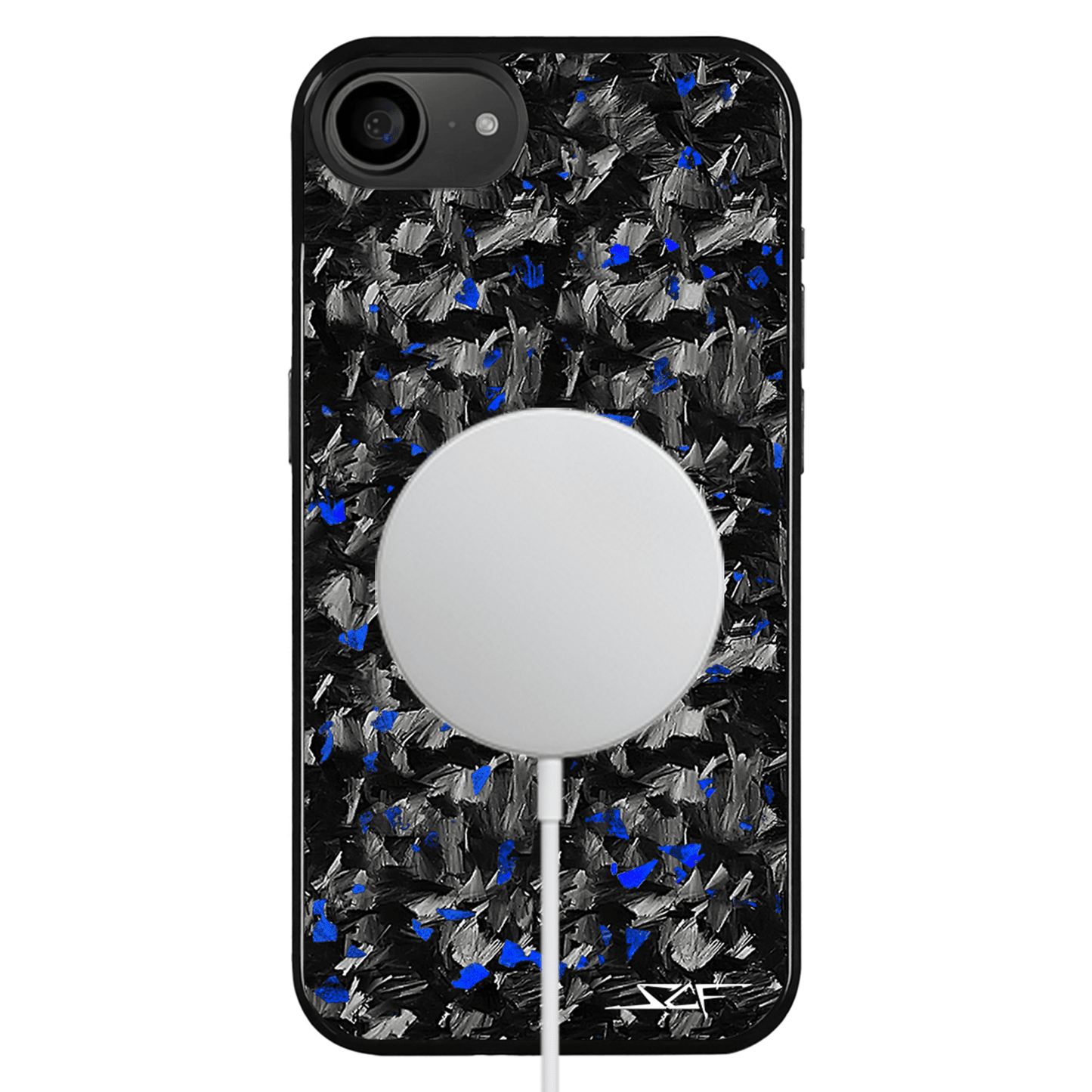 iPhone | Blue Flake Forged Carbon Fiber Case | CLASSIC Series