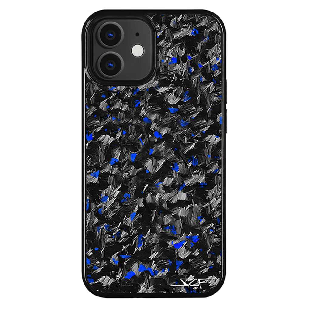 iPhone | Blue Flake Forged Carbon Fiber Case | CLASSIC Series