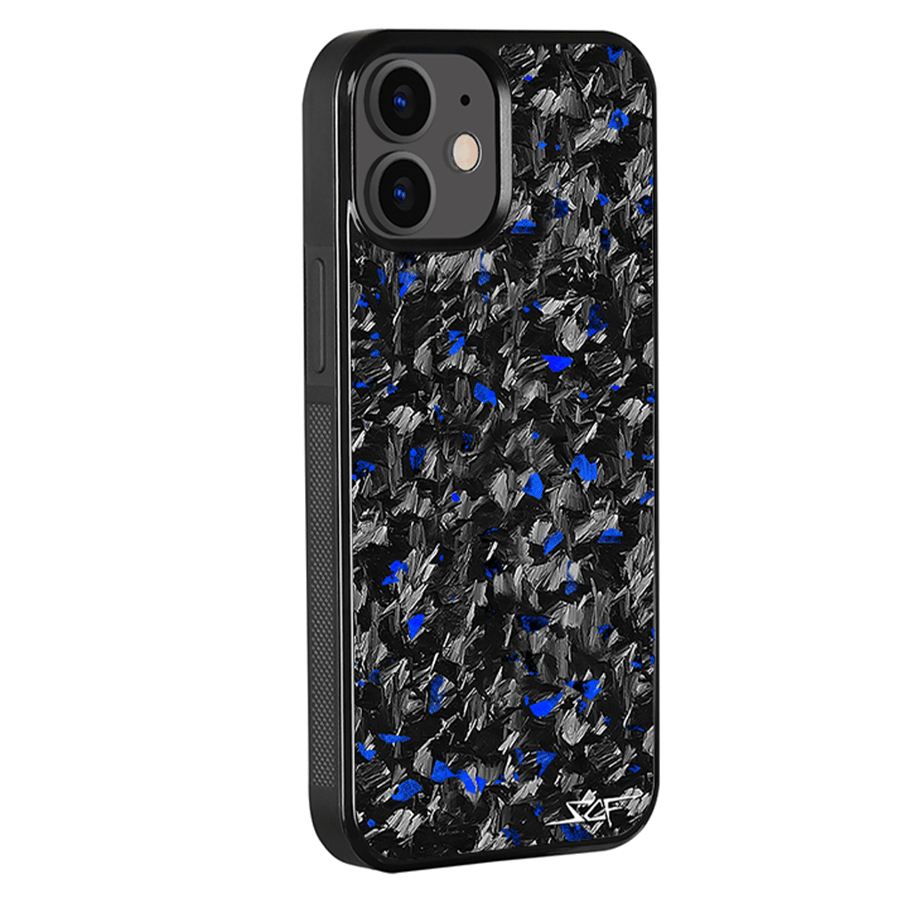 iPhone | Blue Flake Forged Carbon Fiber Case | CLASSIC Series