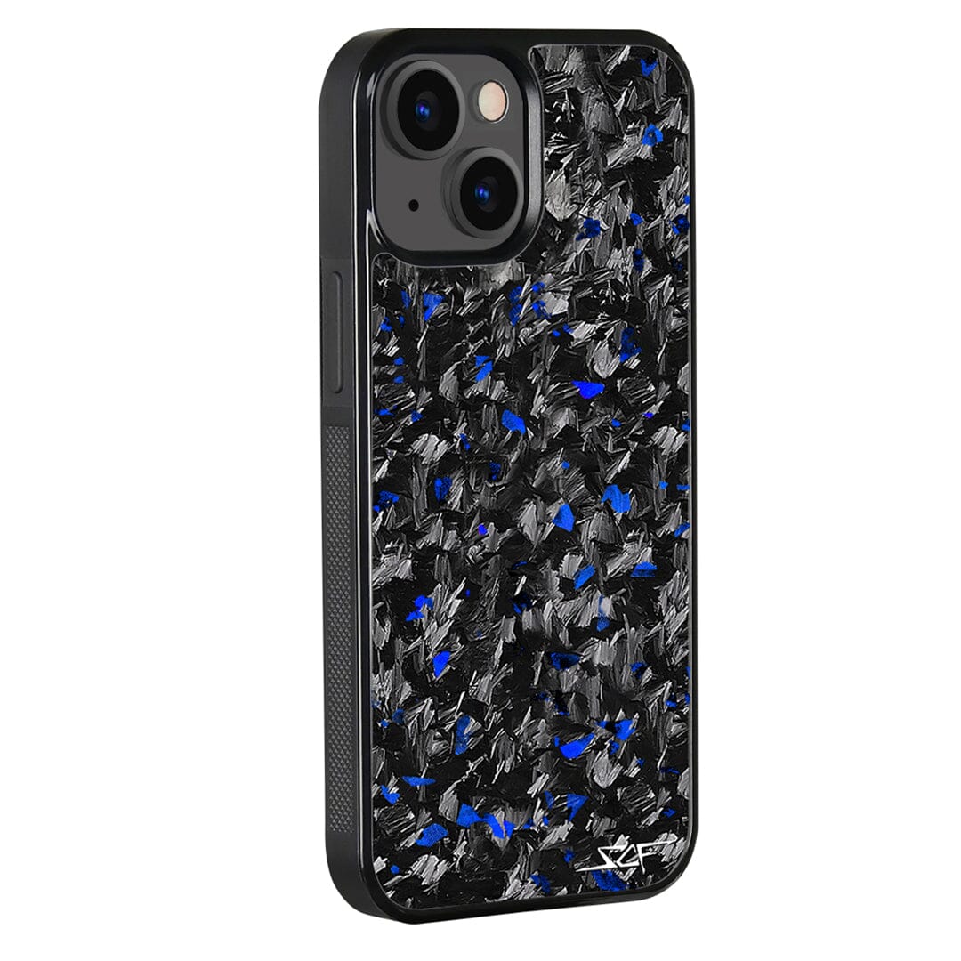 iPhone | Blue Flake Forged Carbon Fiber Case | CLASSIC Series