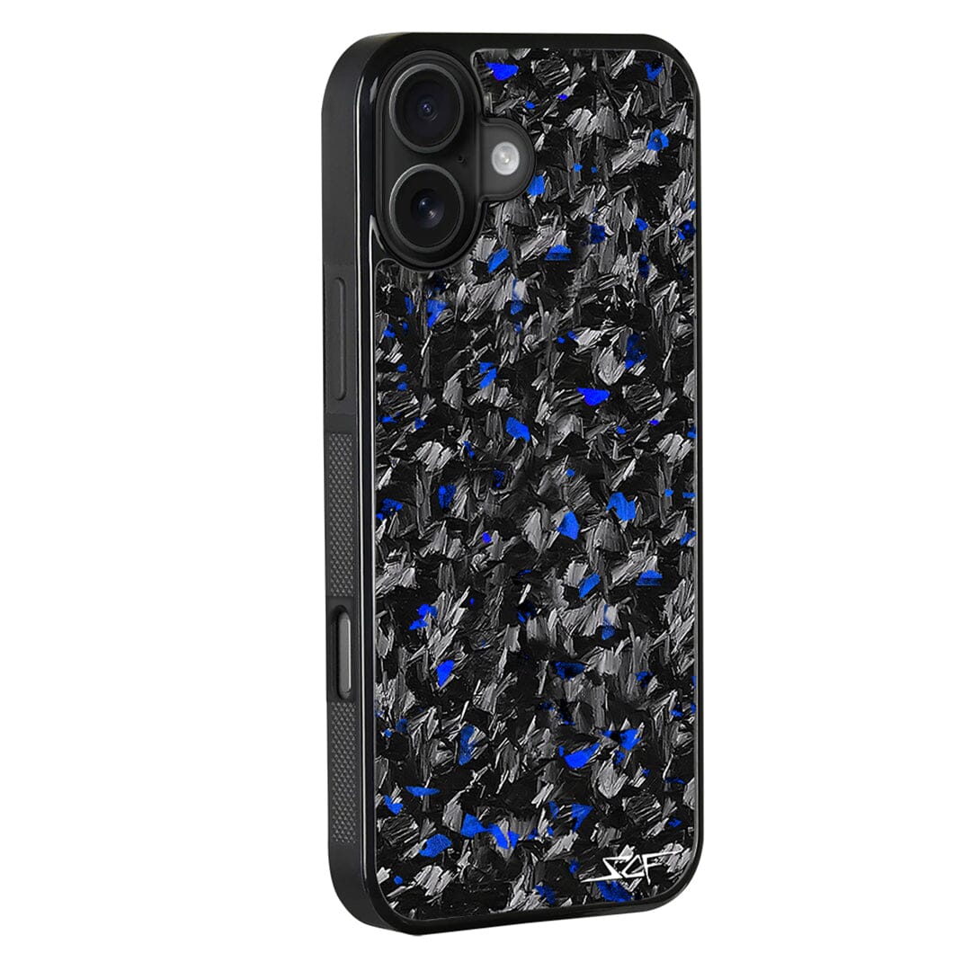 iPhone | Blue Flake Forged Carbon Fiber Case | CLASSIC Series