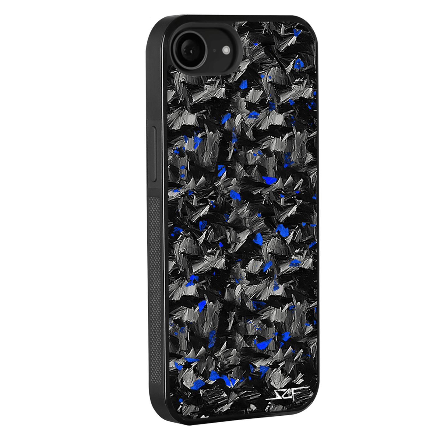 iPhone | Blue Flake Forged Carbon Fiber Case | CLASSIC Series