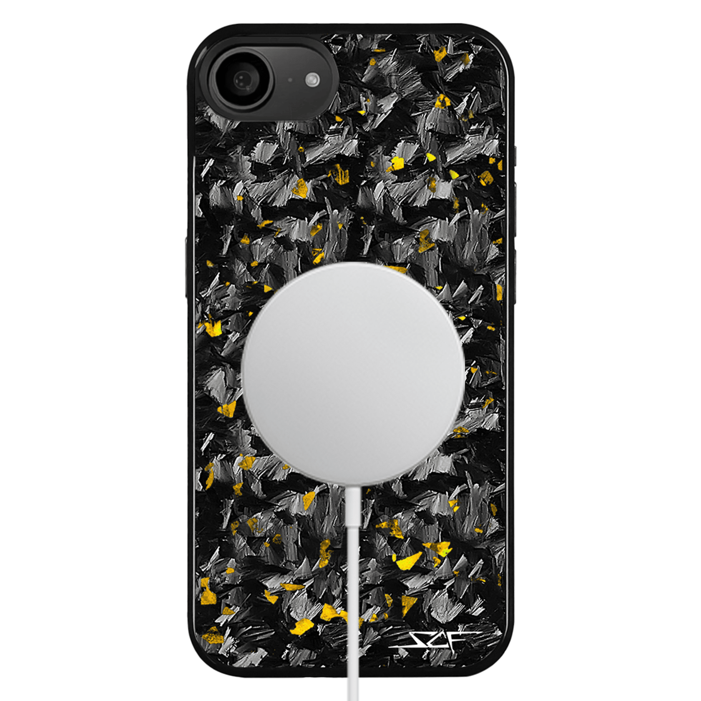 iPhone | Gold Flake Forged Carbon Fiber Case | CLASSIC Series