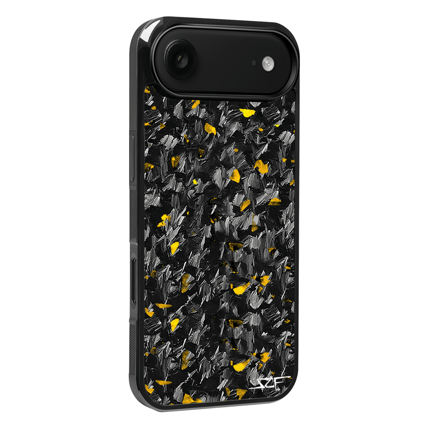 iPhone | Gold Flake Forged Carbon Fiber Case | CLASSIC Series