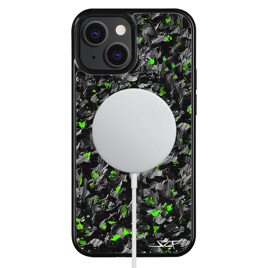 iPhone | Green Flake Forged Carbon Fiber Case | CLASSIC Series