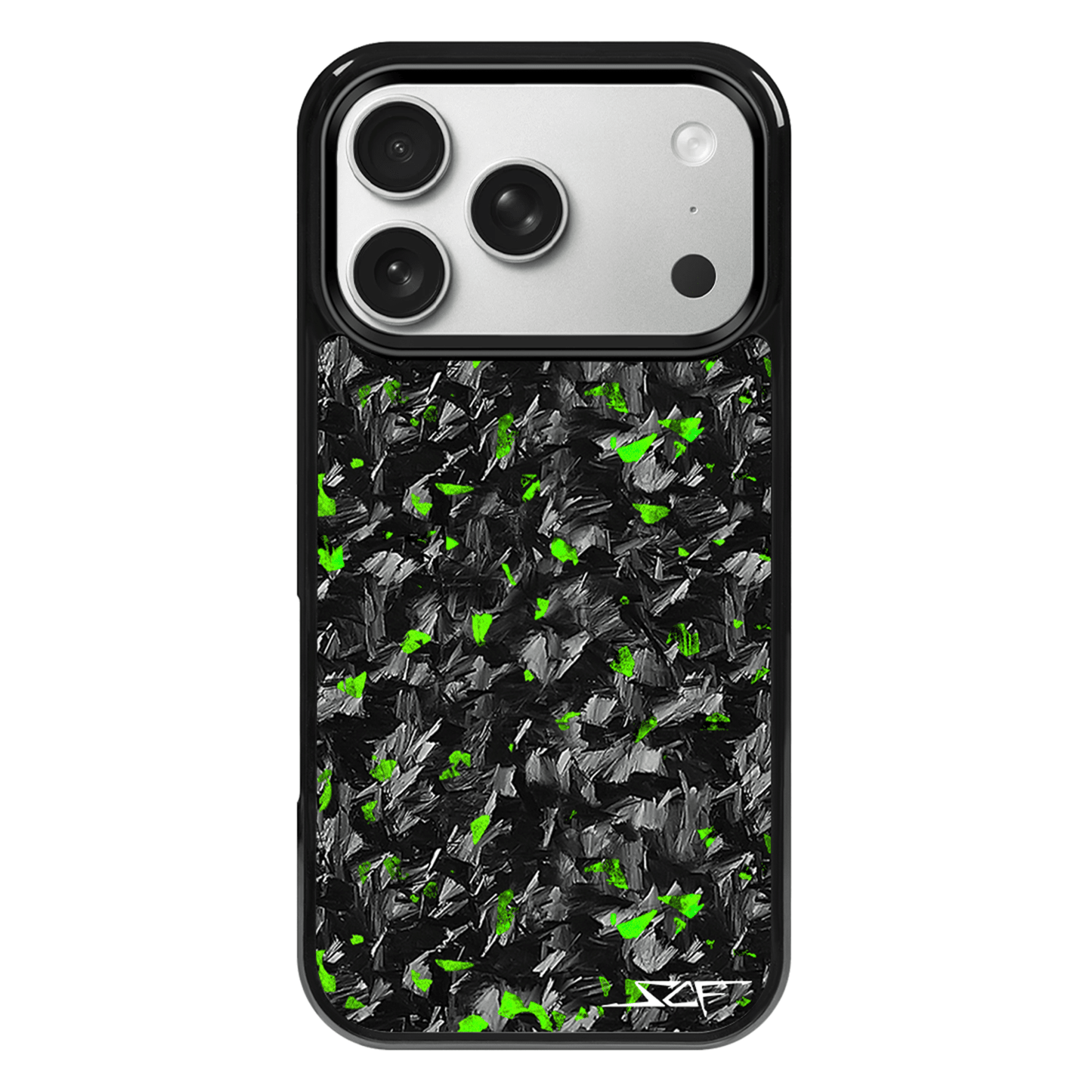 iPhone | Green Flake Forged Carbon Fiber Case | CLASSIC Series