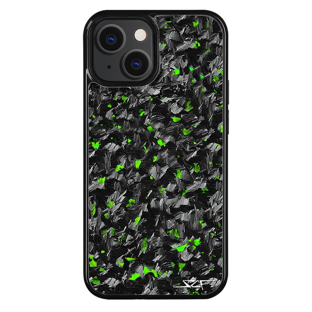 iPhone | Green Flake Forged Carbon Fiber Case | CLASSIC Series