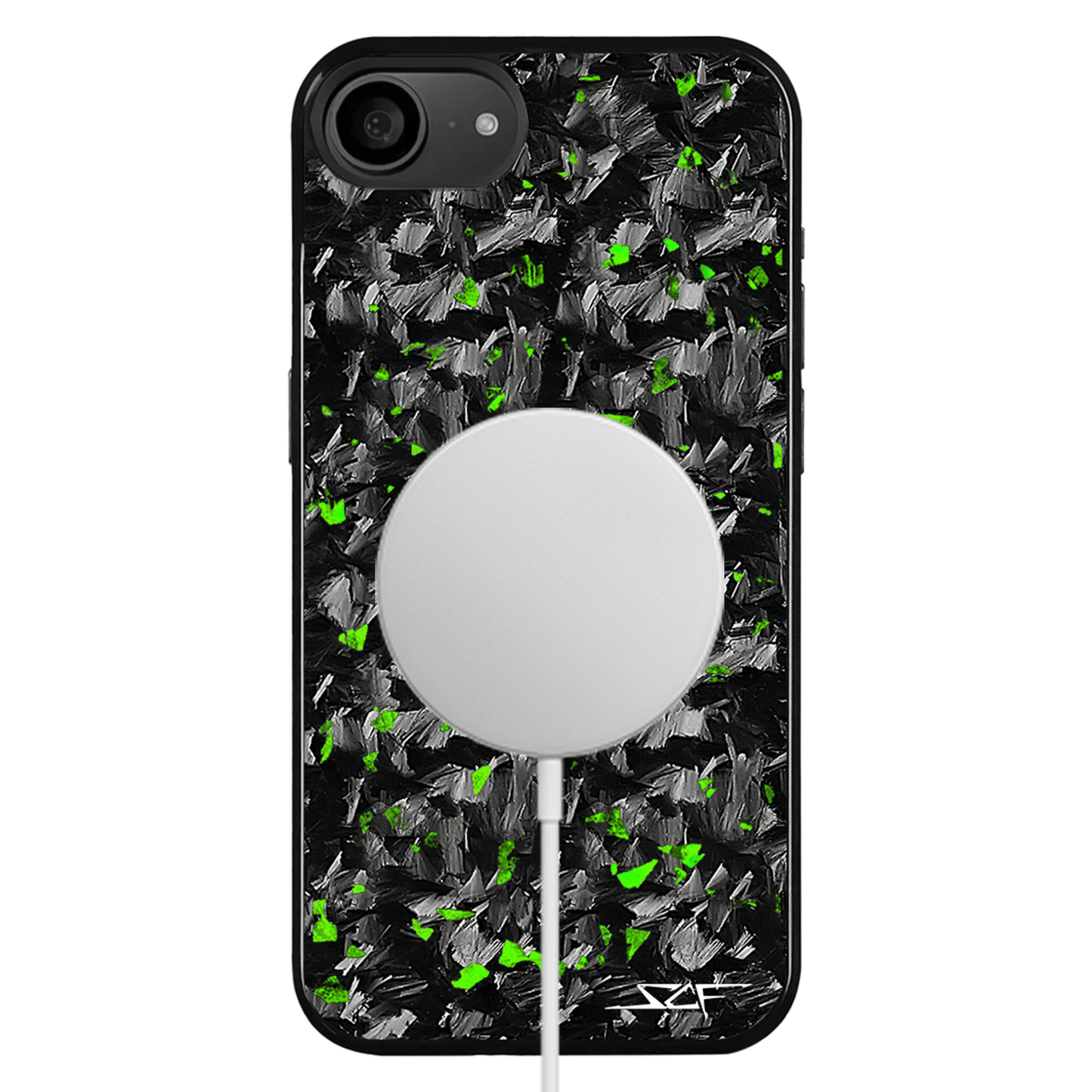 iPhone | Green Flake Forged Carbon Fiber Case | CLASSIC Series