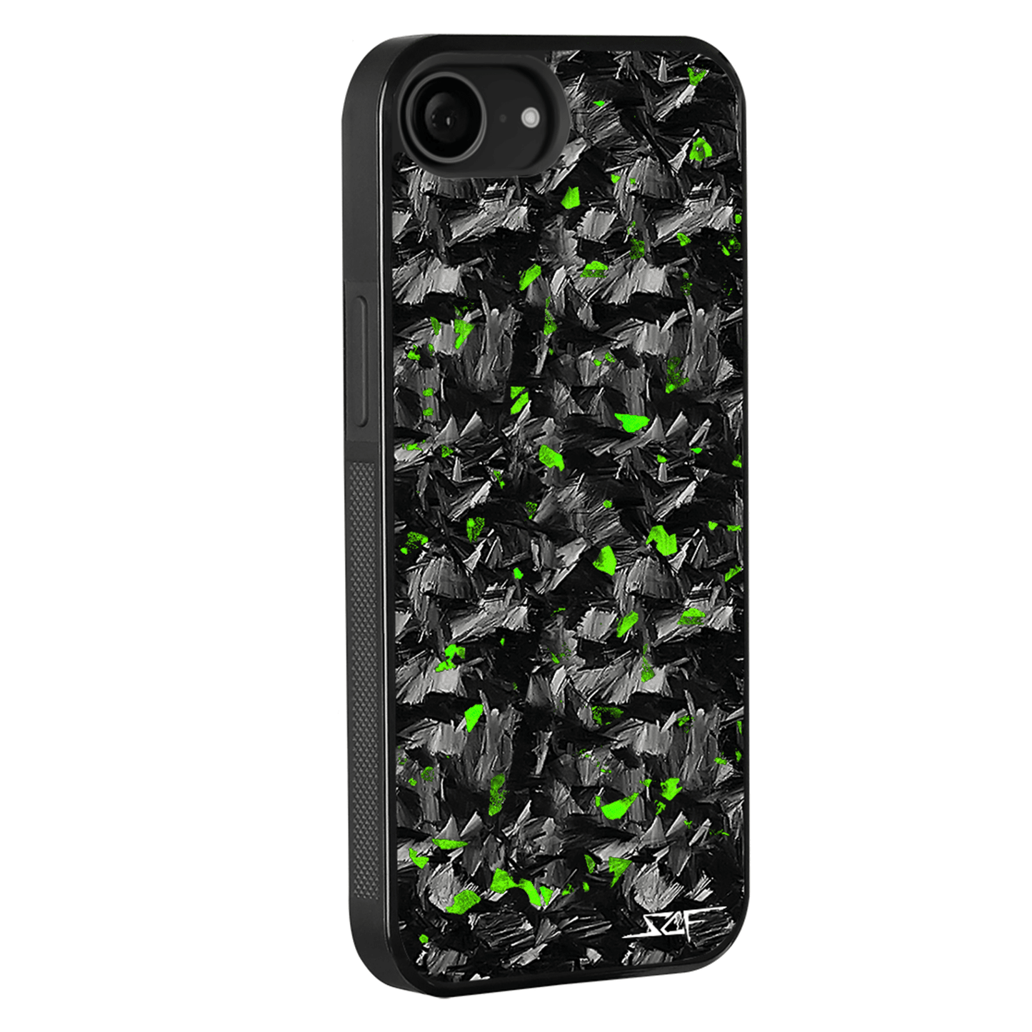 iPhone | Green Flake Forged Carbon Fiber Case | CLASSIC Series