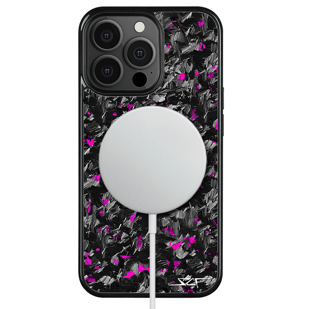 iPhone | Purple Flake Forged Carbon Fiber Case | CLASSIC Series