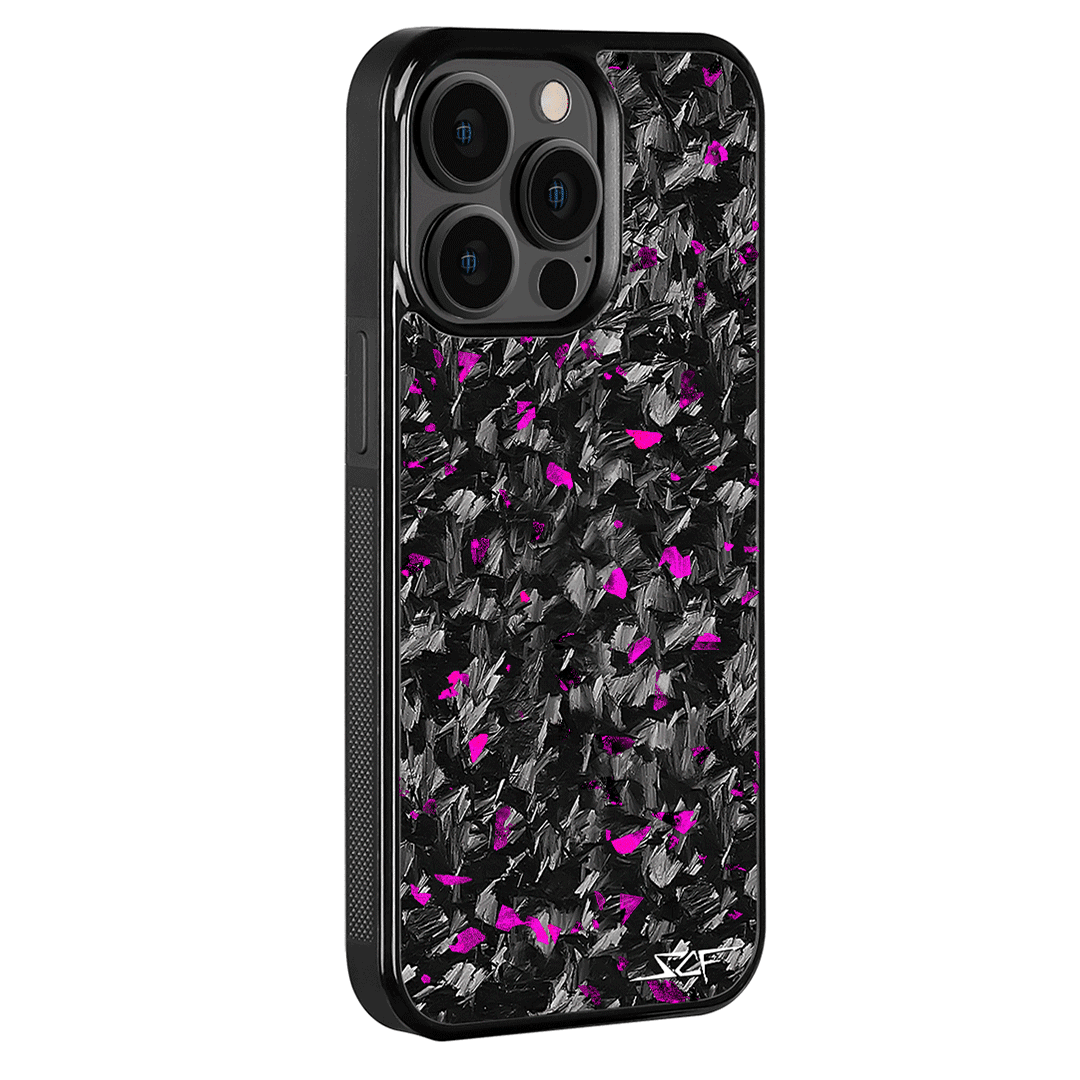 iPhone | Purple Flake Forged Carbon Fiber Case | CLASSIC Series