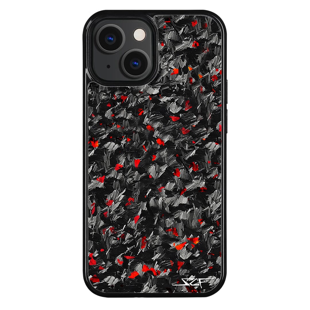 iPhone | Red Flake Forged Carbon Fiber Case | CLASSIC Series