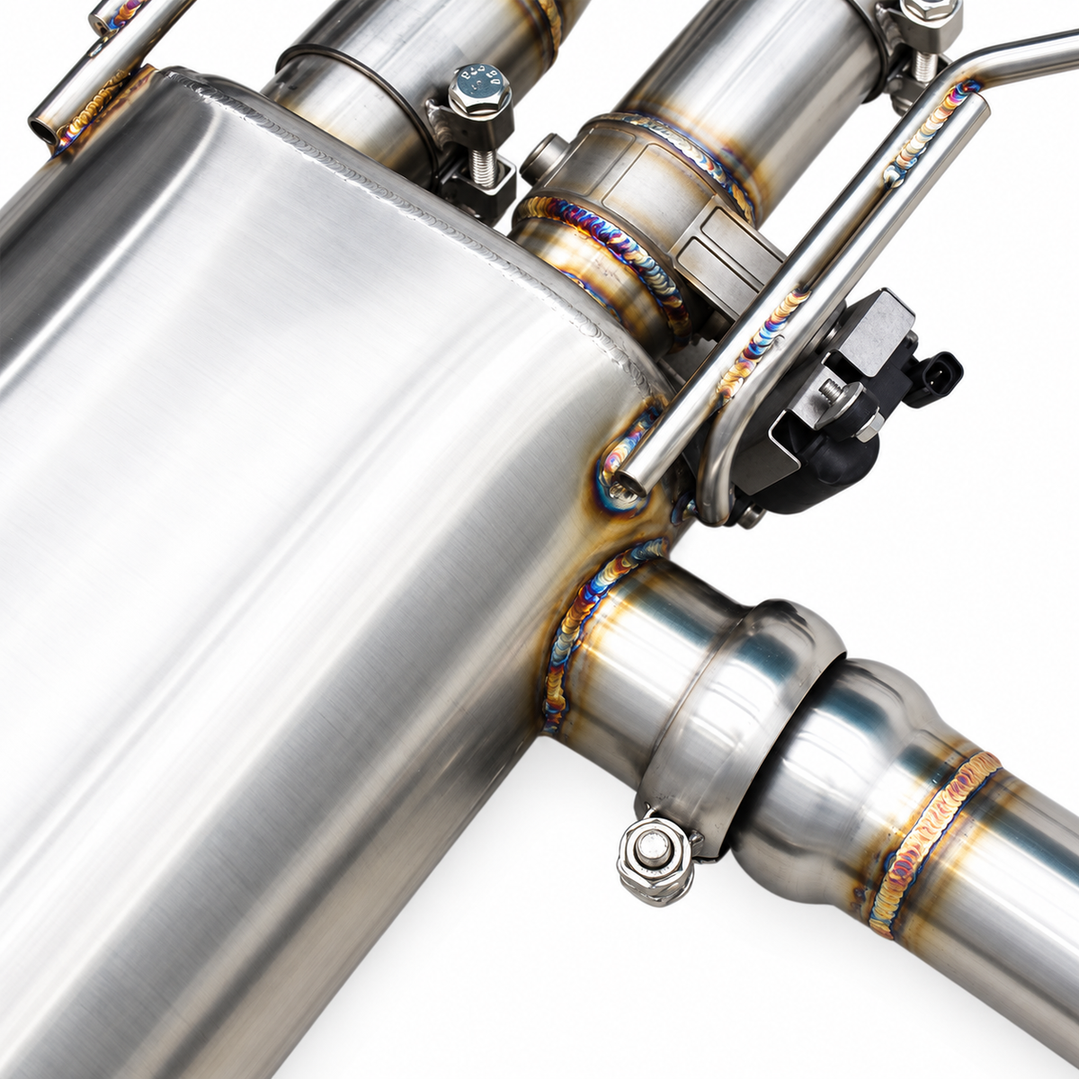 Valved Stainless Steel Catback Exhaust System for Jaguar V6 3.0