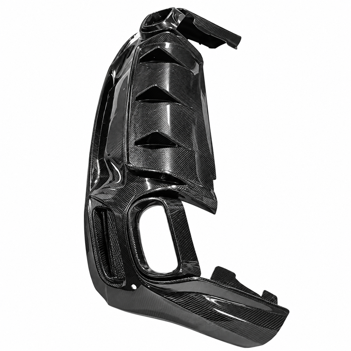 Carbon Fiber Rear Bumper Diffuser for Mercedes Benz W167 C167 GLE350 GLE53 AMG GLE63 AMG Coupe SUV