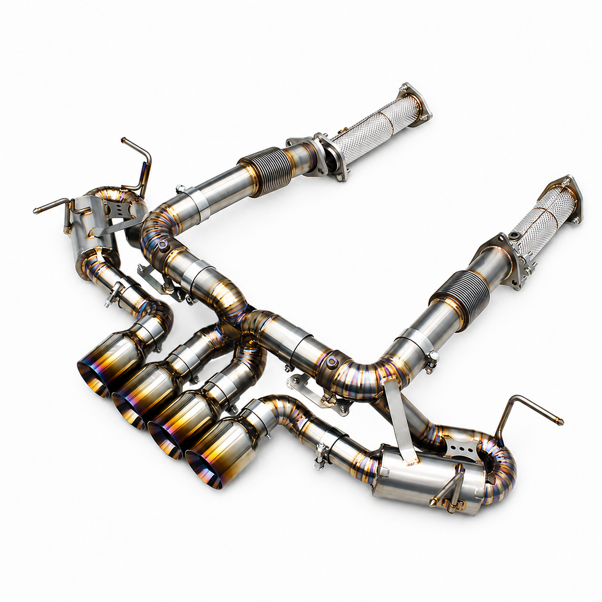 Z06 F1 Titanium Valved Catback Exhaust for Chevrolet Corvette C8 5.5L
