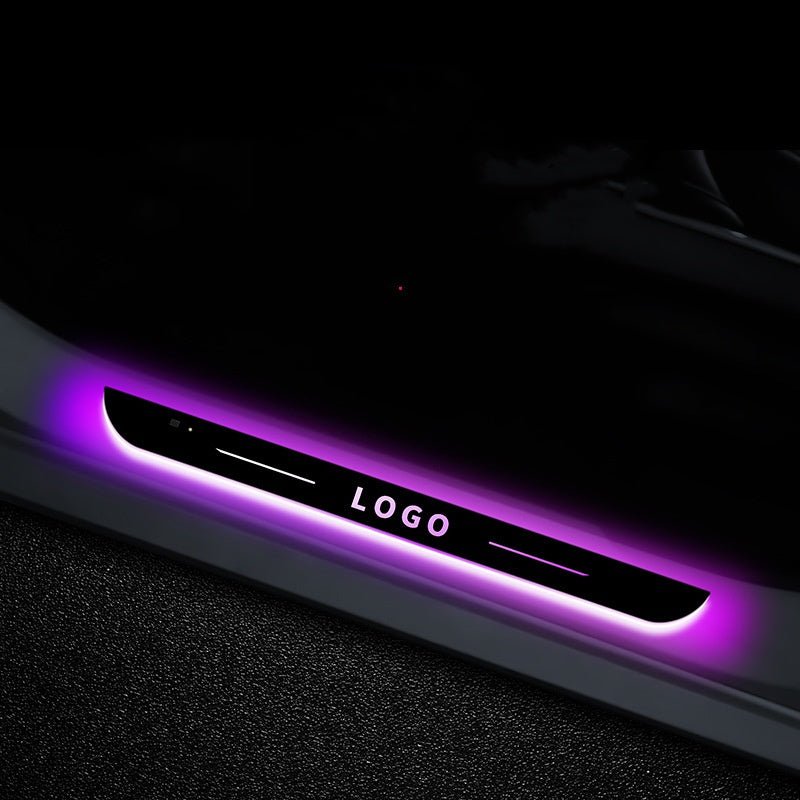LED Illuminated Door Sill Protector for Cybertruck