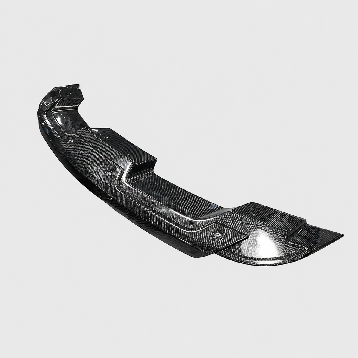 GT500 Style Double Deck Carbon Fiber Rear Trunk Spoiler Wing for Ford Mustang