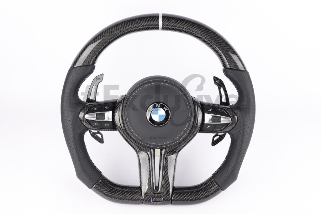 2010-2018 BMW M5 M6 DCT  | F10 F12 F13  Custom Steering Wheel by  Exclusive Steering