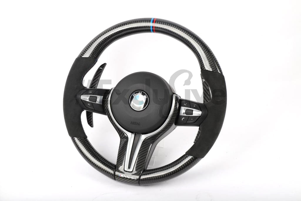 2010-2018 BMW M5 M6 DCT  | F10 F12 F13  Custom Steering Wheel by  Exclusive Steering