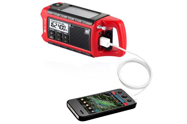 Midland ER210 E+READY Emergency Crank AM/FM/NOAA Weather Radio