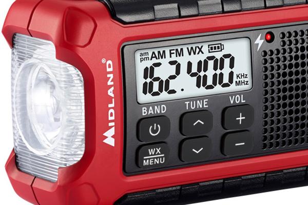 Midland ER210 E+READY Emergency Crank AM/FM/NOAA Weather Radio