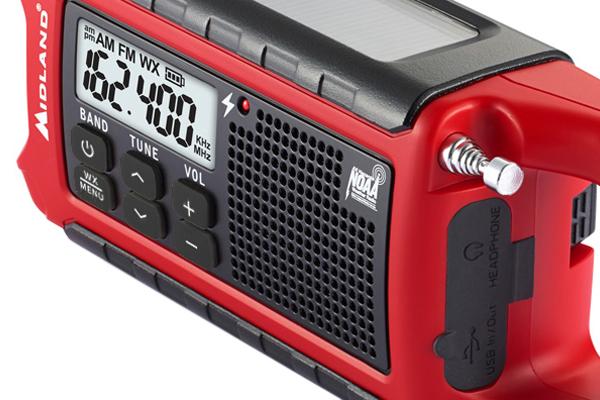 Midland ER210 E+READY Emergency Crank AM/FM/NOAA Weather Radio