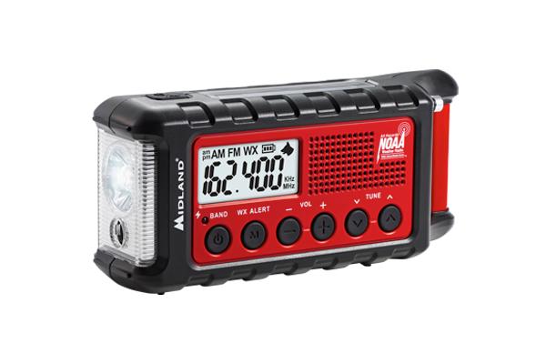 Midland ER310 E+READY Emergency Crank AM/FM/NOAA Weather Radio