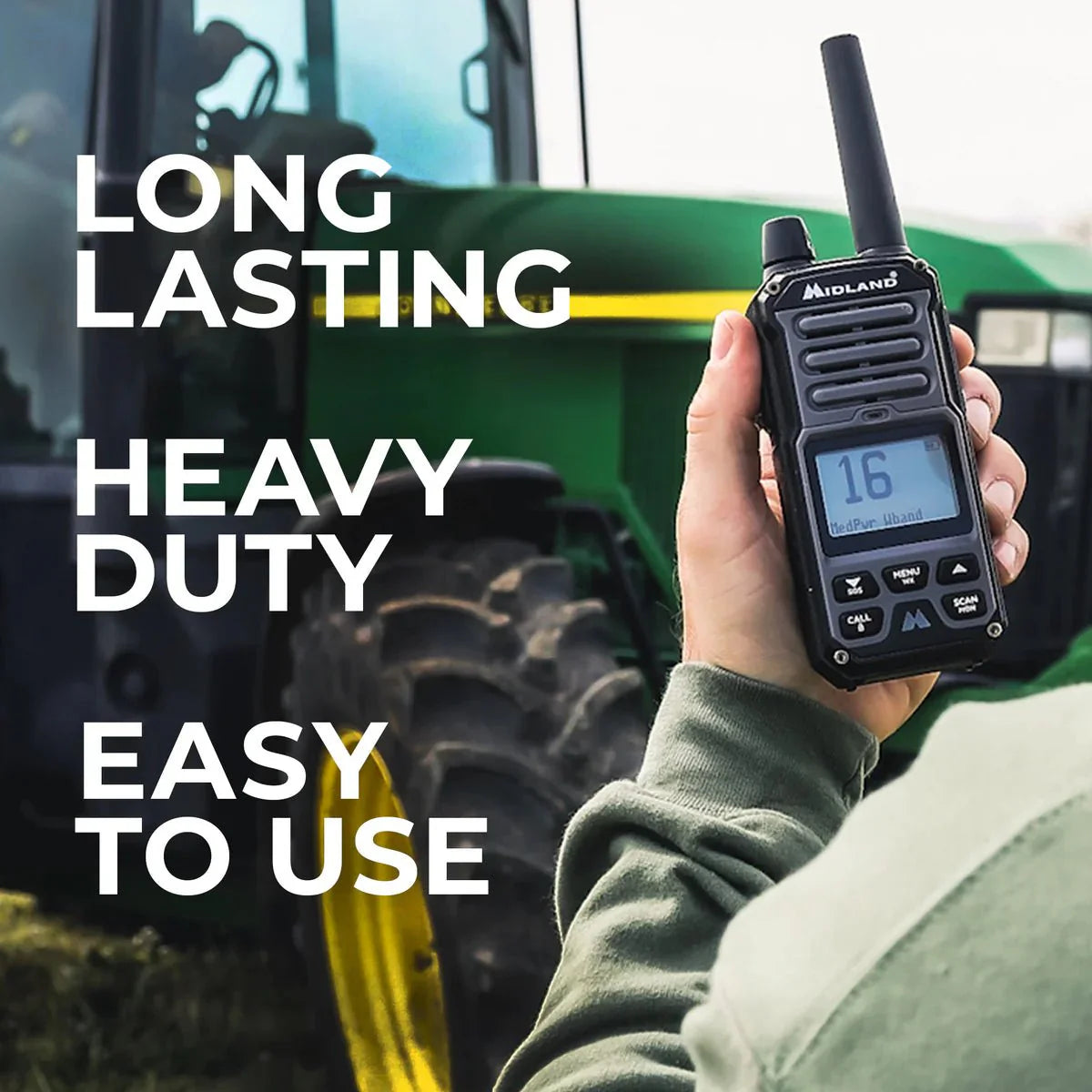 Midland GXT67 PRO 5W GMRS Two-Way Radio