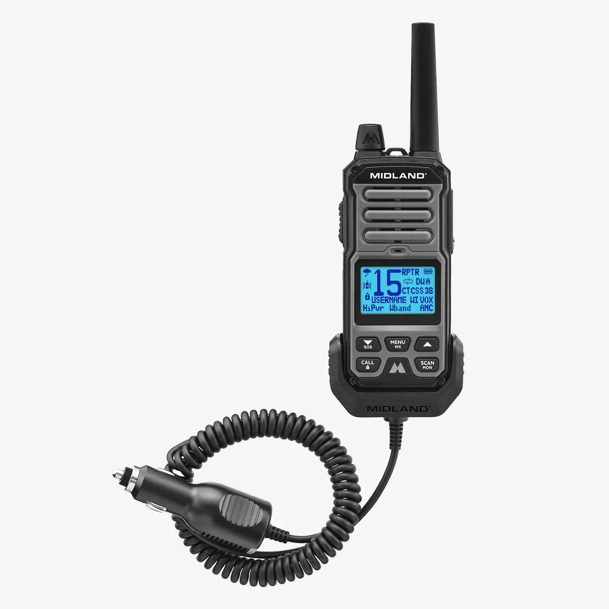 Midland GXT67 PRO 5W GMRS Two-Way Radio