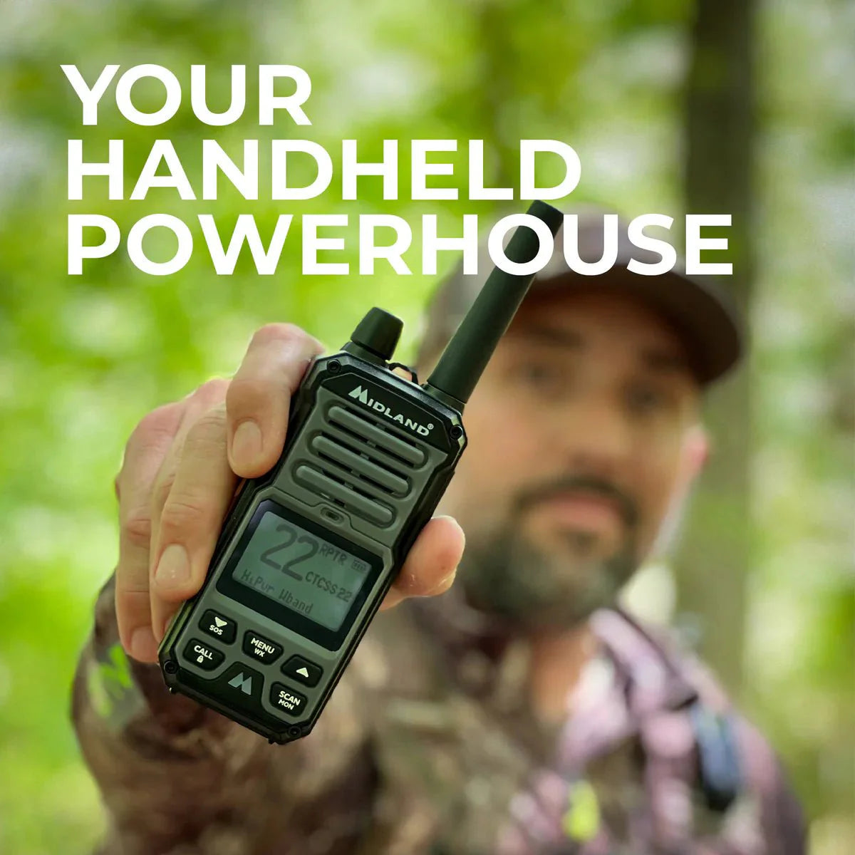 Midland GXT67 PRO 5W GMRS Two-Way Radio