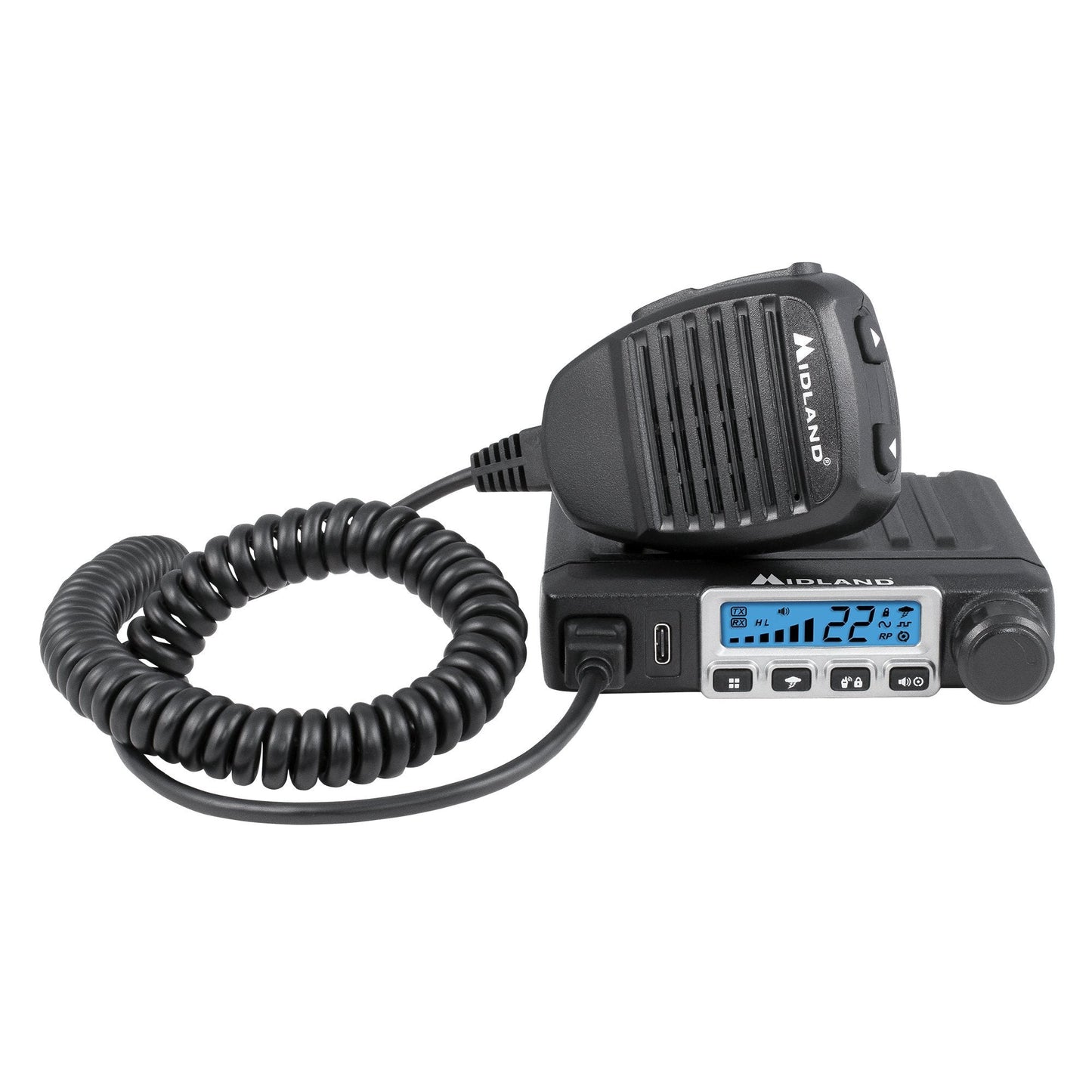 Midland MXT115 MicroMobile Repeater-Capable GMRS Radio 15W