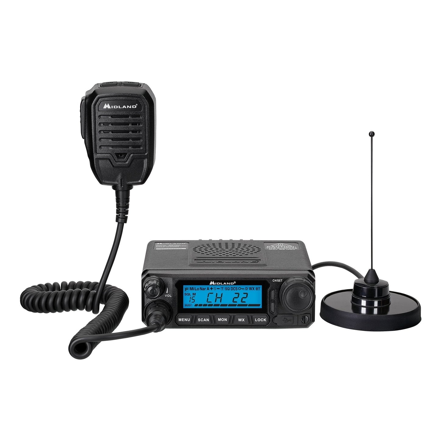 Midland MXT500 MicroMobile Two-Way Radio GMRS 50W