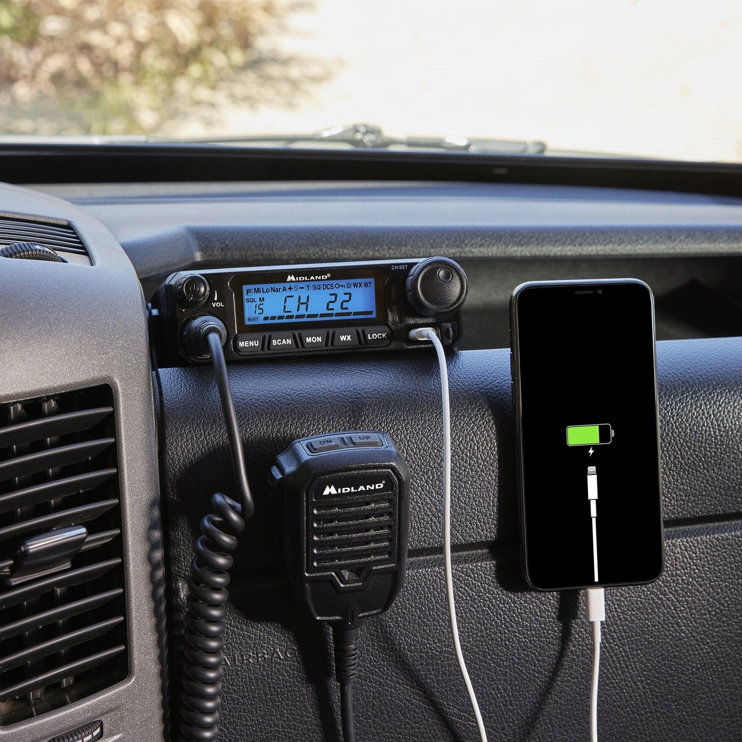 Midland MXT500 MicroMobile Two-Way Radio GMRS 50W