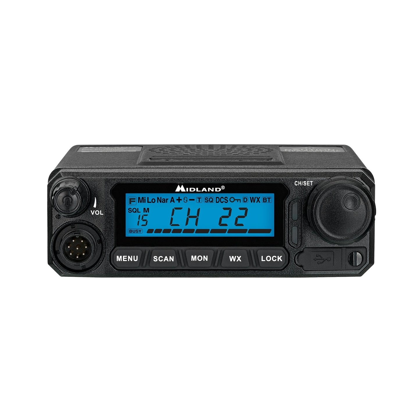 Midland MXT500 MicroMobile Two-Way Radio GMRS 50W