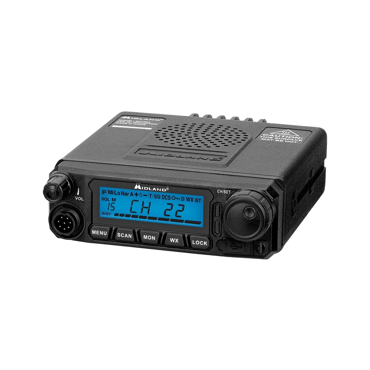 Midland MXT500 MicroMobile Two-Way Radio GMRS 50W