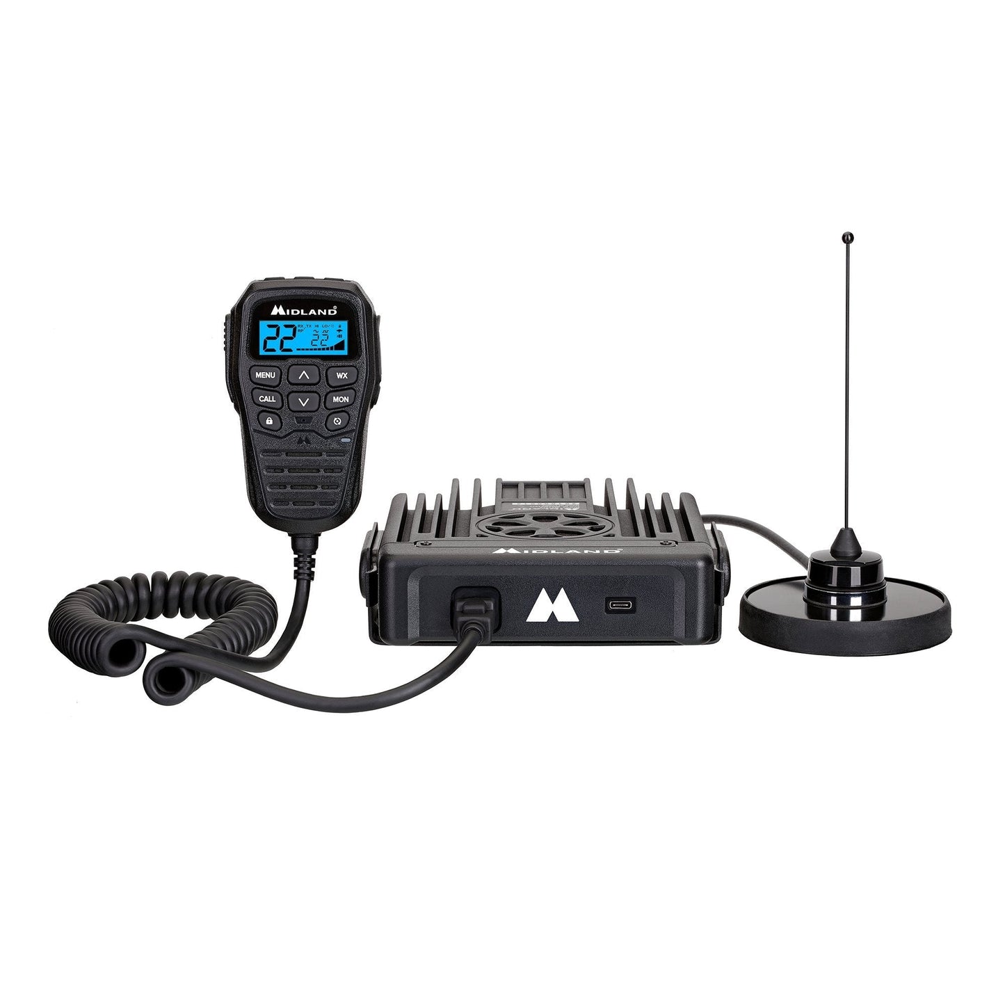 Midland MXT575 MicroMobile Two-Way Radio GMRS 50W