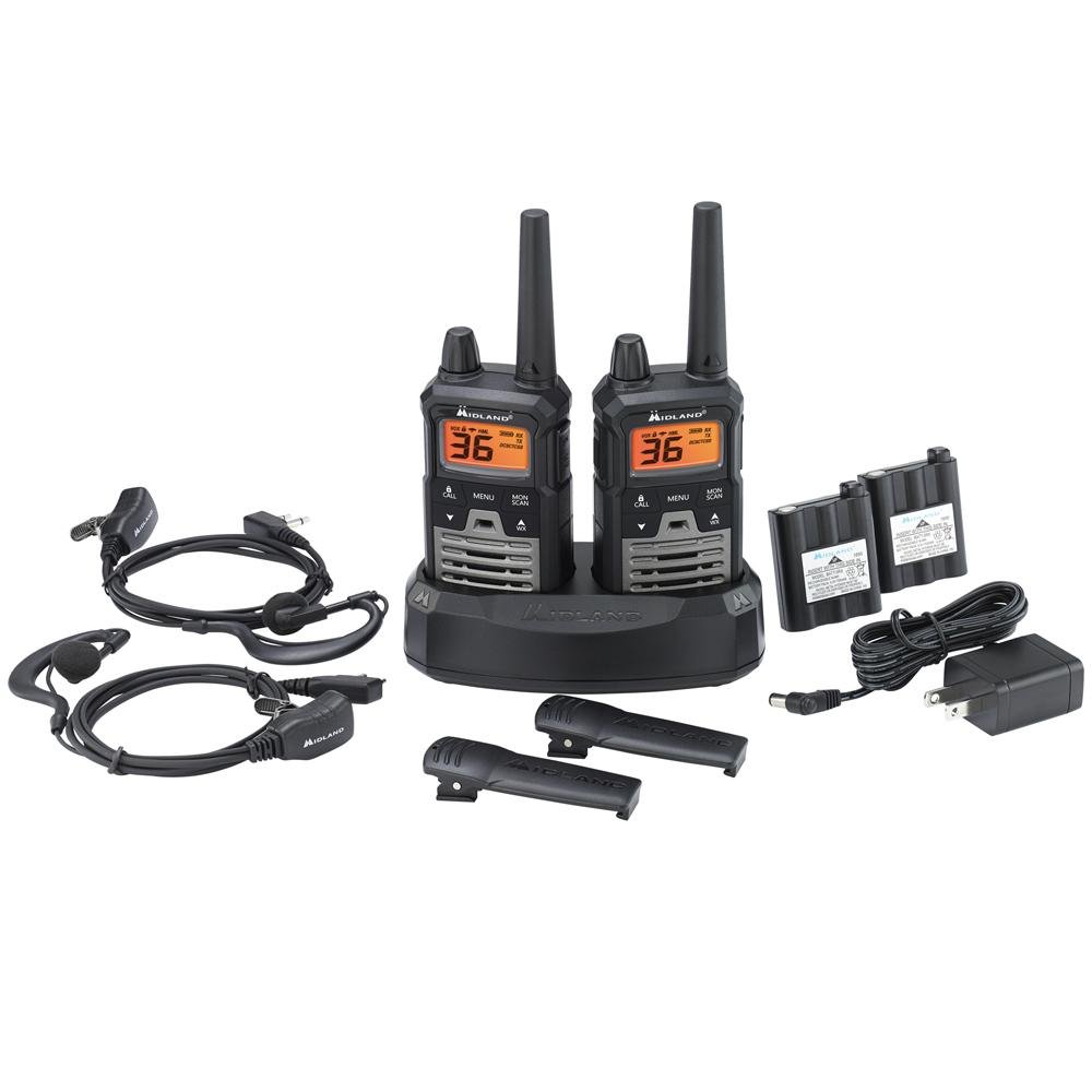 Midland T290VP4 X-TALKER GMRS Radio Value Pack (2 Pack)