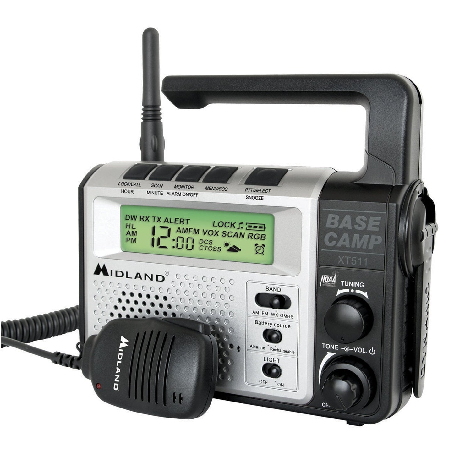 Midland XT511 GMRS Base Camp Radio